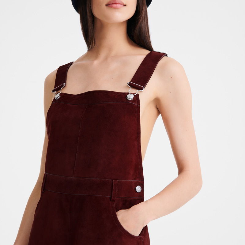 Macacão Longchamp Jumpsuit Feminino Eggplant | LC-XSND0318