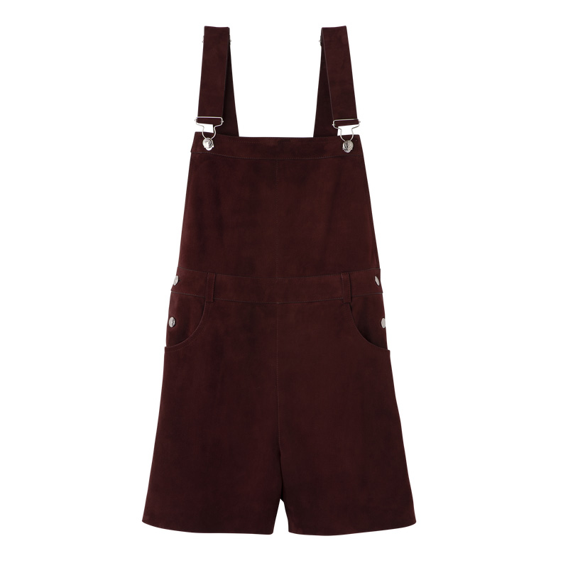Macacão Longchamp Jumpsuit Feminino Eggplant | LC-XSND0318