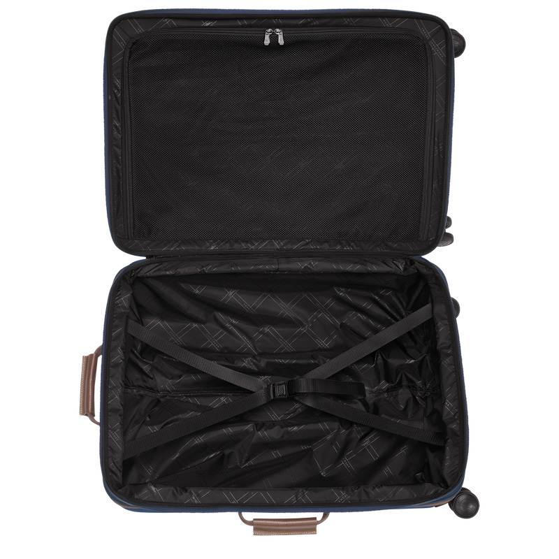 Malas De Viagem Longchamp Boxford L Suitcase Masculino Azuis | LC-EQKE7756