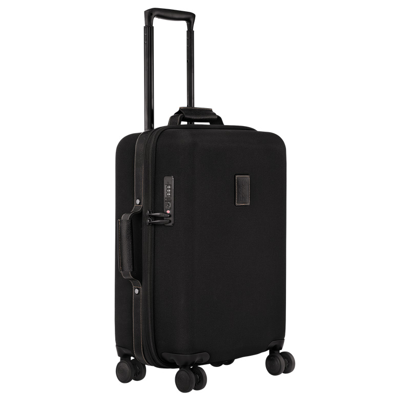 Malas De Viagem Longchamp Boxford S Suitcase Masculino Pretas | LC-TPHD0291
