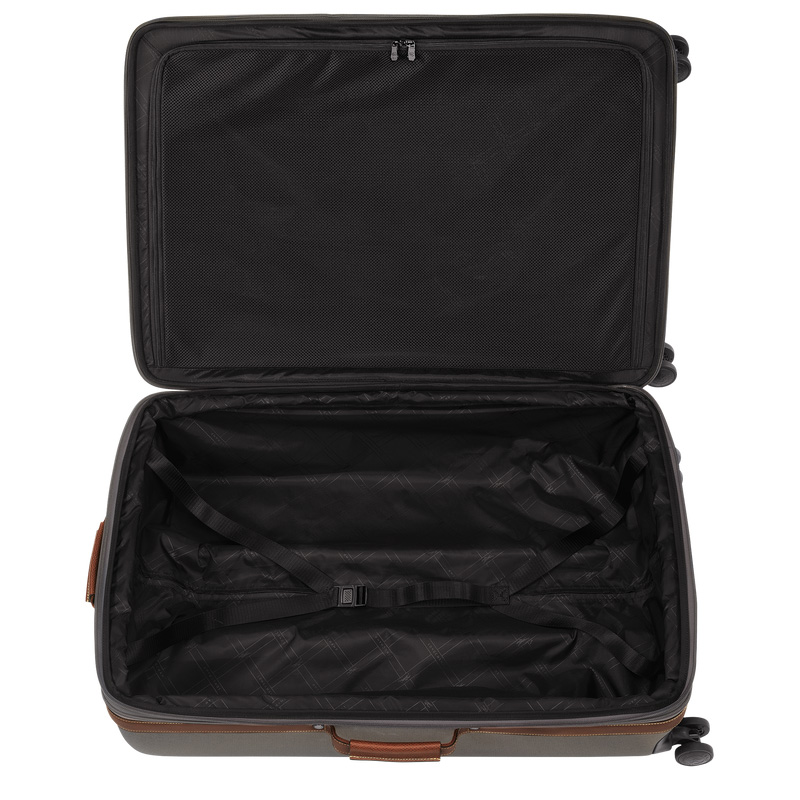 Malas De Viagem Longchamp Boxford XL Suitcase Feminino Marrom | LC-PDMS6761