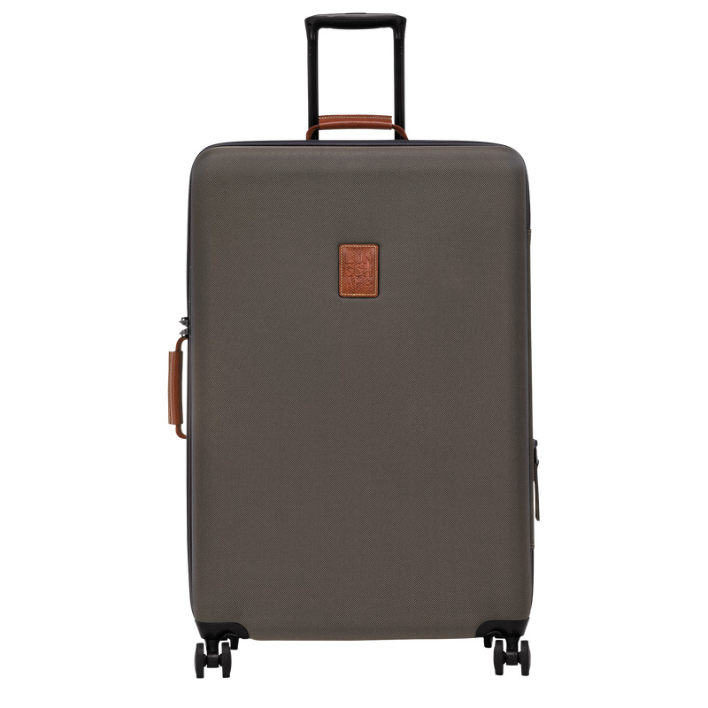 Malas De Viagem Longchamp Boxford XL Suitcase Feminino Marrom | LC-PDMS6761