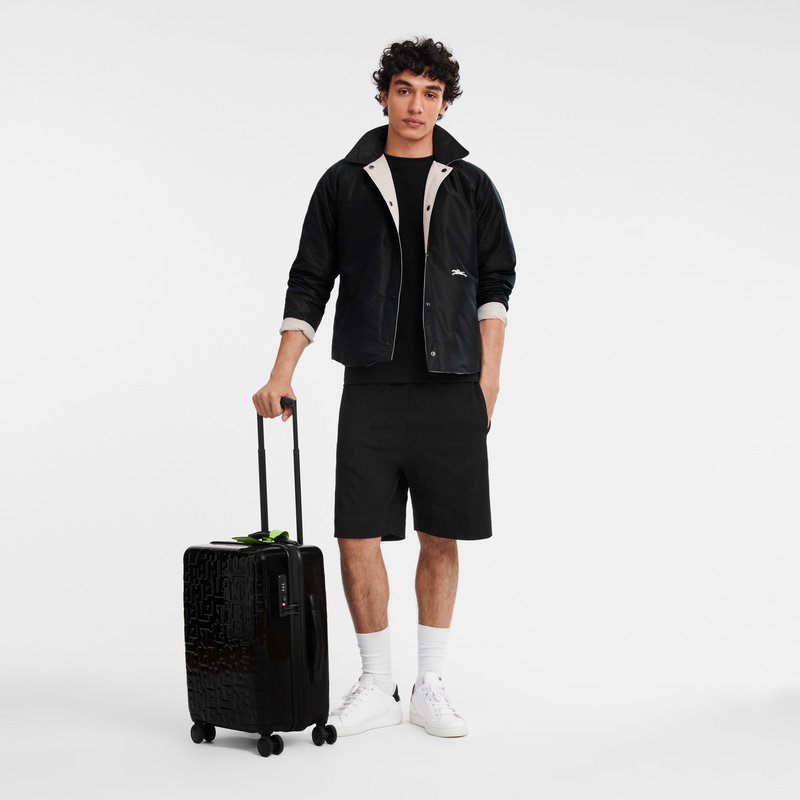 Malas De Viagem Longchamp LGP Travel S Carry-on Masculino Pretas | LC-BPQJ5236