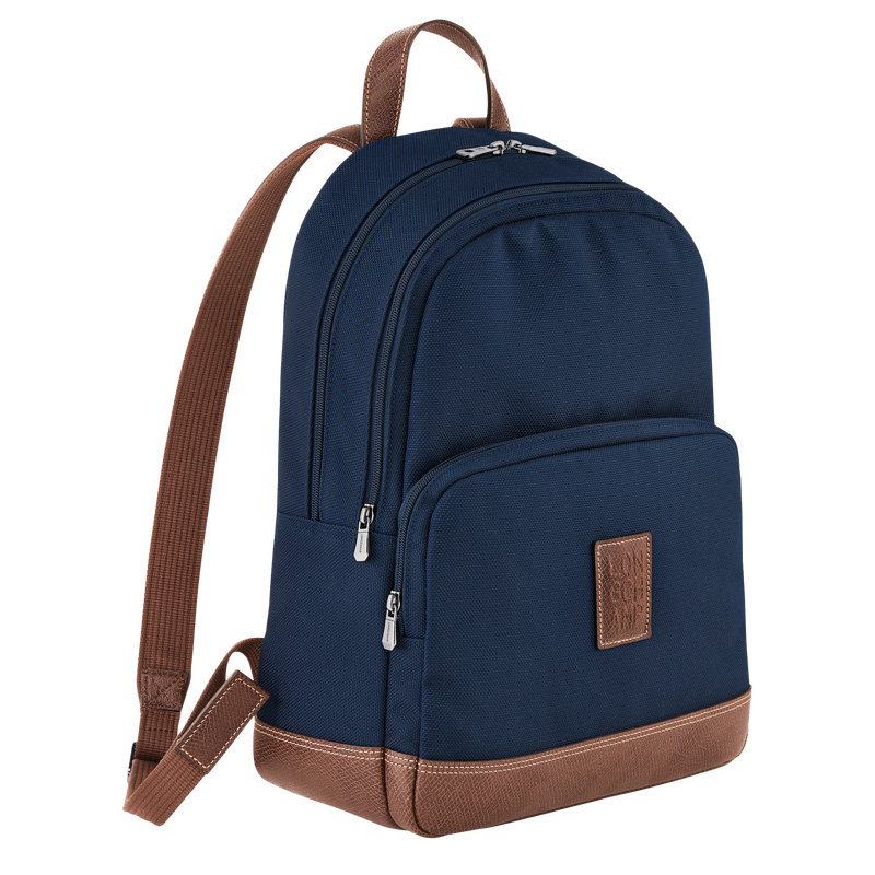Mochilas Longchamp Boxford Backpack Masculino Azuis | LC-WUAZ9105
