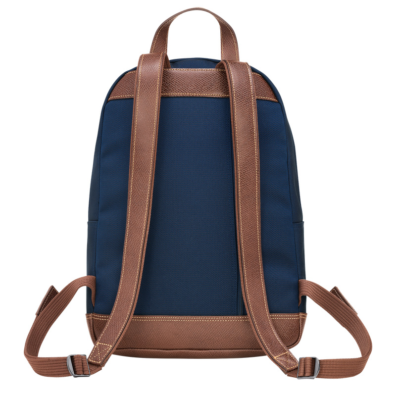 Mochilas Longchamp Boxford Backpack Masculino Azuis | LC-WUAZ9105