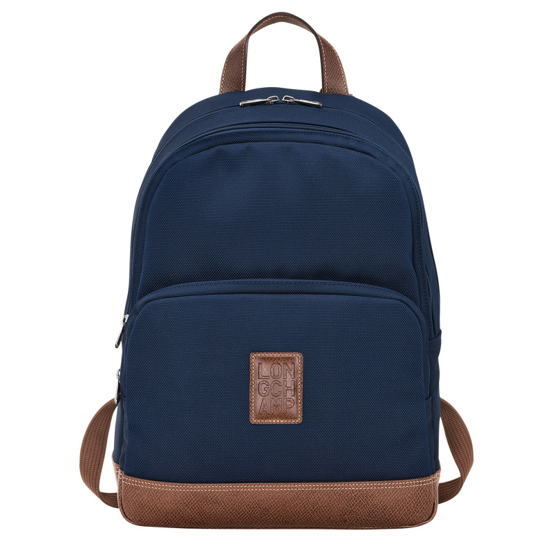 Mochilas Longchamp Boxford Backpack Masculino Azuis | LC-WUAZ9105