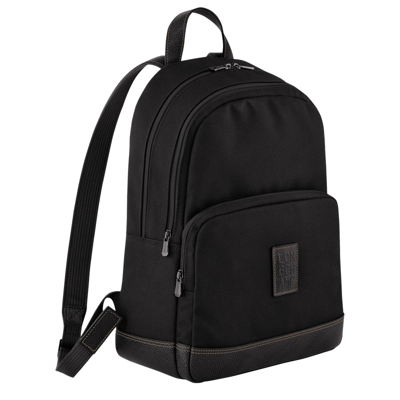 Mochilas Longchamp Boxford Backpack Masculino Pretas | LC-NVRK0069