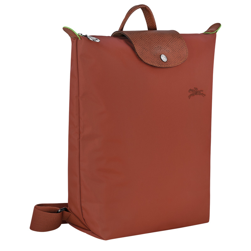 Mochilas Longchamp Le Pliage Green M Backpack Masculino Chestnut | LC-TYJN1020