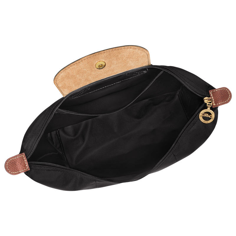 Mochilas Longchamp Le Pliage Original M Backpack Feminino Pretas | LC-VUPT1521