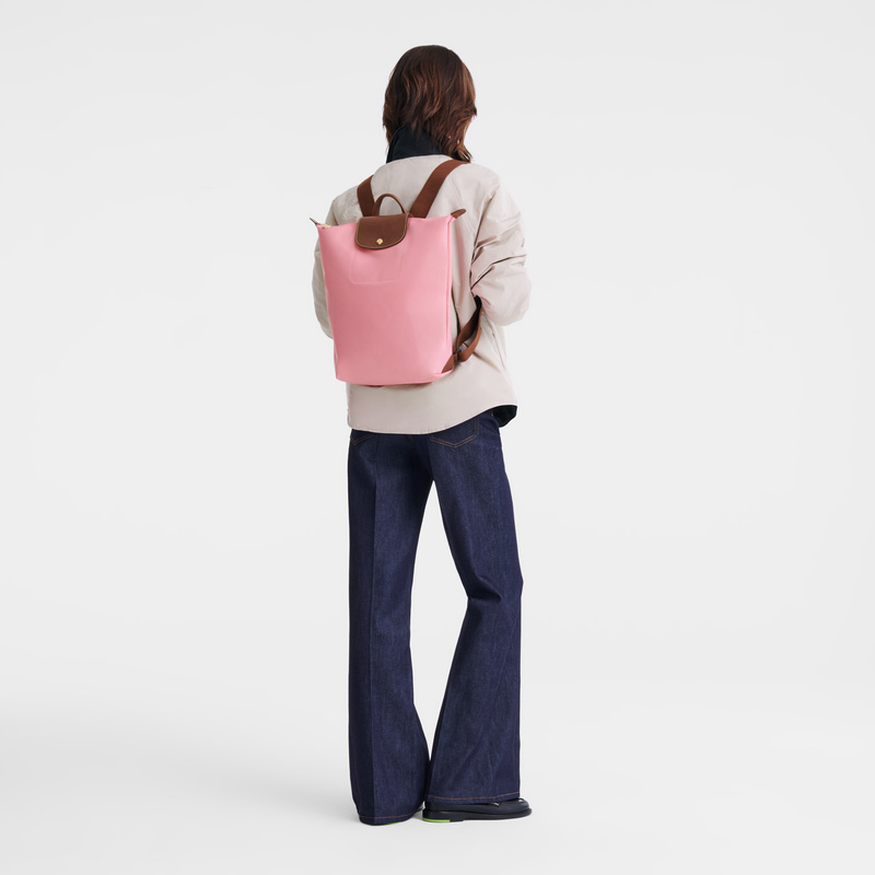 Mochilas Longchamp Le Pliage Original M Backpack Feminino Marshmallow | LC-SMLR8049