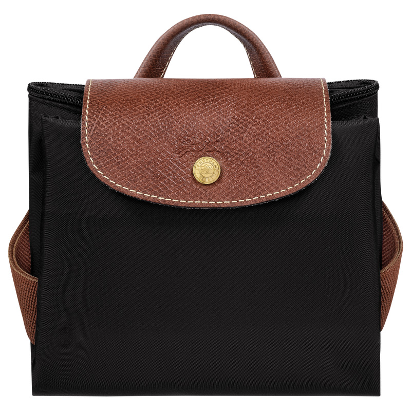 Mochilas Longchamp Le Pliage Original M Backpack Masculino Pretas | LC-ZDRJ3150
