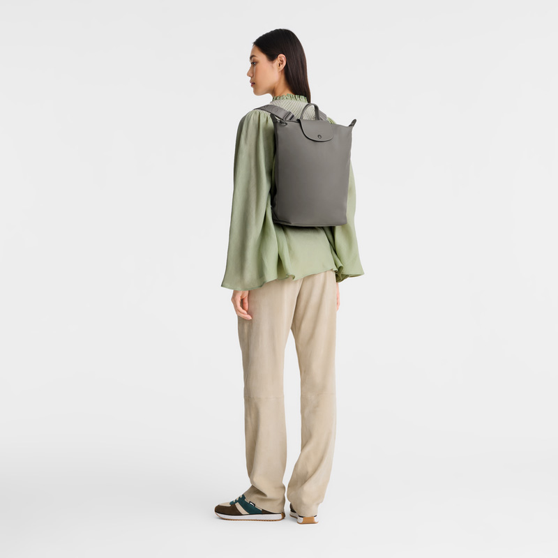 Mochilas Longchamp Le Pliage Xtra M Backpack Masculino Turtledove | LC-BGEW4201
