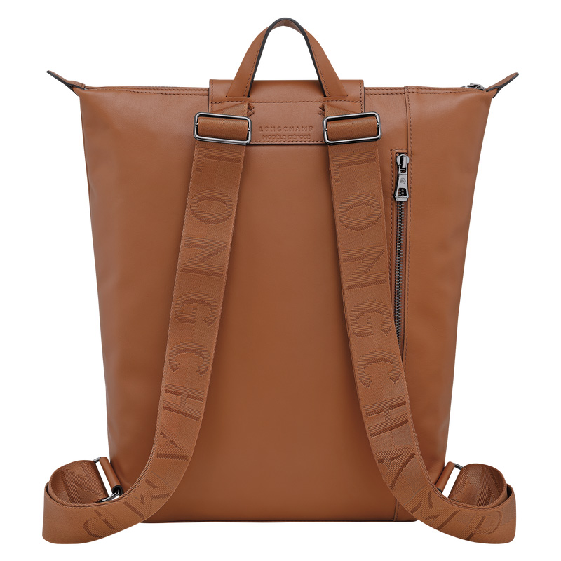 Mochilas Longchamp Le Pliage Xtra M Backpack Masculino Cognac | LC-CHFP3296
