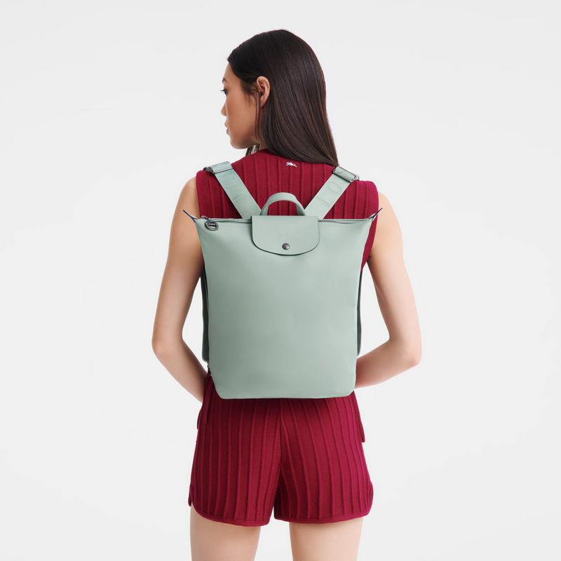 Mochilas Longchamp Le Pliage Xtra M Backpack Masculino Vervain | LC-VAOH4609