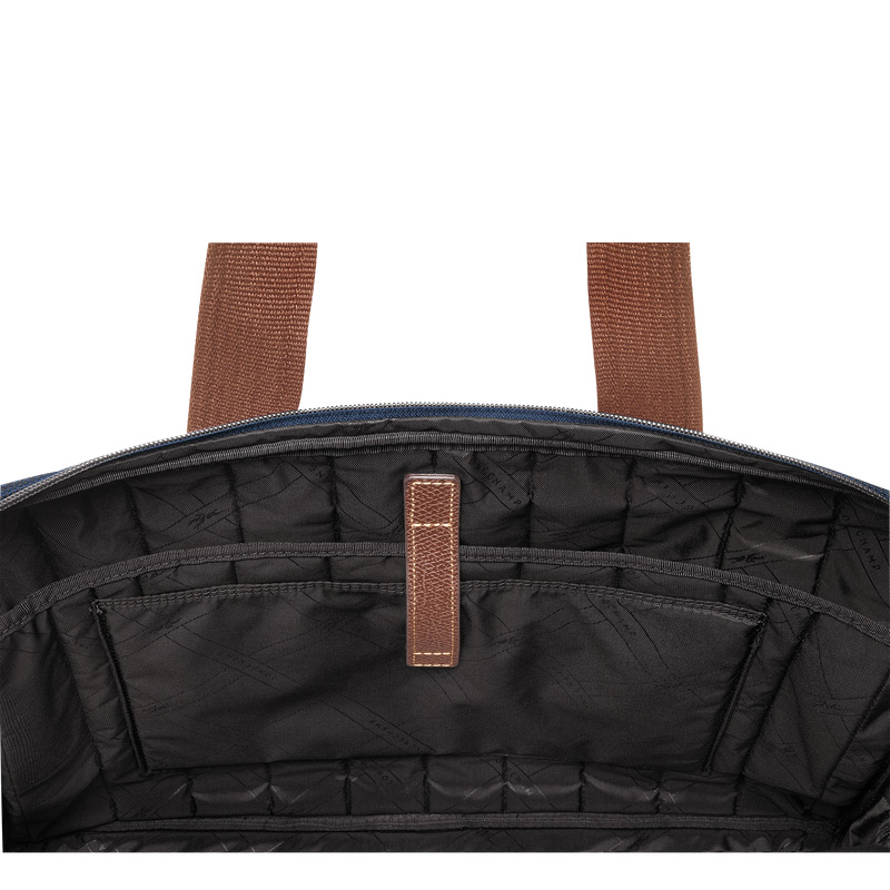 Pasta Longchamp Boxford L Briefcase Masculino Azuis | LC-MJNF9598