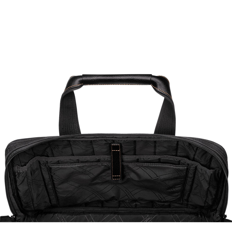 Pasta Longchamp Boxford L Briefcase Masculino Pretas | LC-FVBS9872