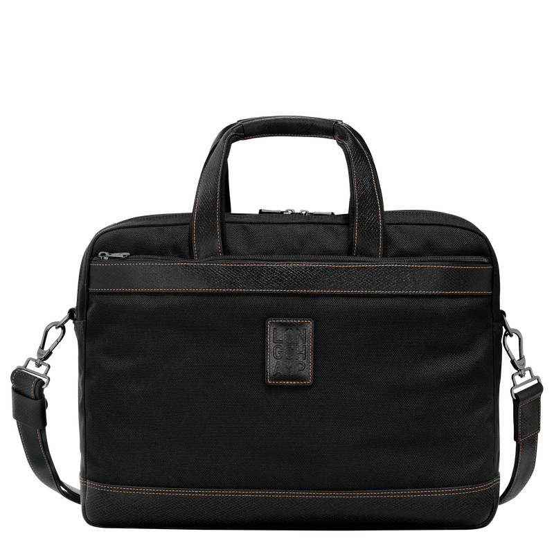 Pasta Longchamp Boxford L Briefcase Masculino Pretas | LC-FVBS9872