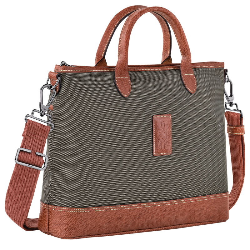 Pasta Longchamp Boxford S Briefcase Feminino Marrom | LC-WNNT8758