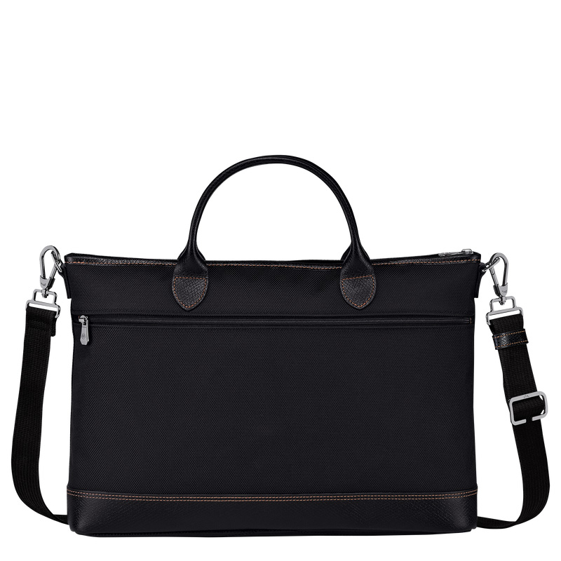Pasta Longchamp Boxford S Briefcase Masculino Pretas | LC-IROV7878