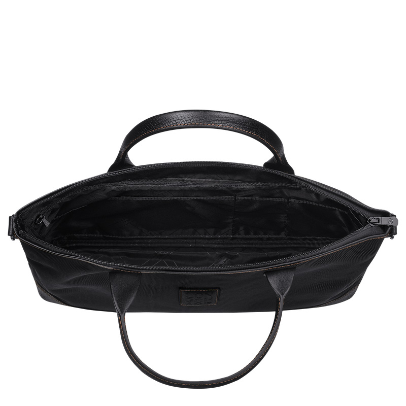Pasta Longchamp Boxford S Briefcase Masculino Pretas | LC-IROV7878