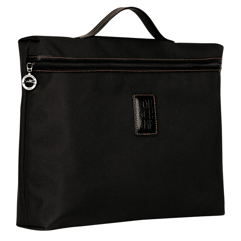 Pasta Longchamp Boxford S Briefcase Masculino Pretas | LC-DYZA9761