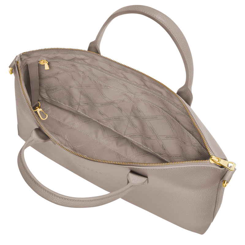 Pasta Longchamp Le Foulonné S Briefcase Feminino Turtledove | LC-ADIJ4967