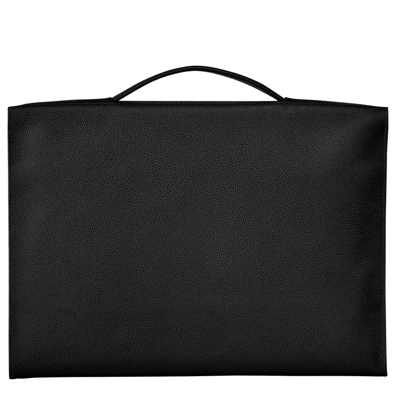 Pasta Longchamp Le Foulonné S Briefcase Masculino Pretas | LC-RQIE1073