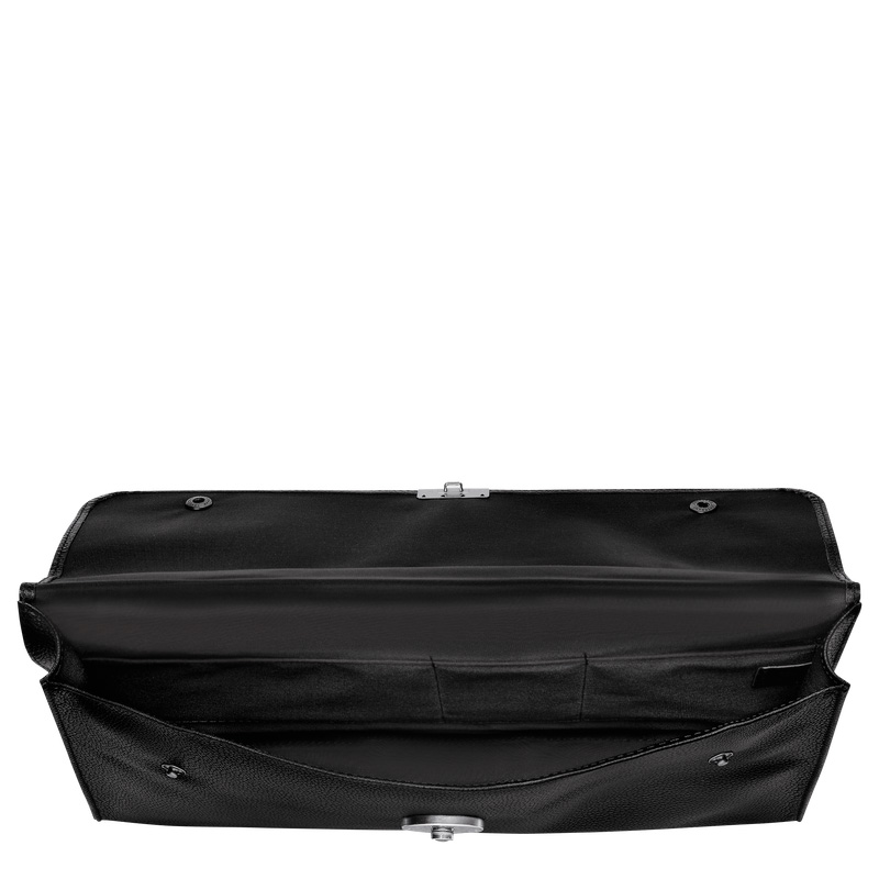 Pasta Longchamp Le Foulonné S Briefcase Masculino Pretas | LC-RQIE1073