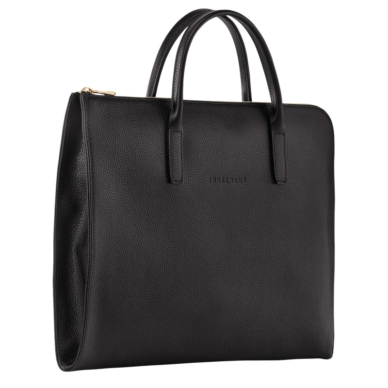 Pasta Longchamp Le Foulonné S Briefcase Masculino Pretas | LC-YBKD8661