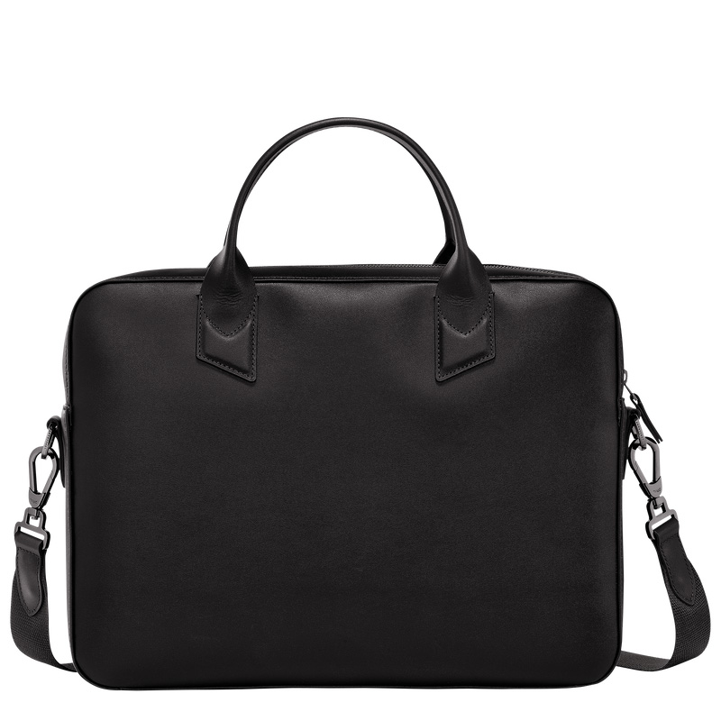 Pasta Longchamp sur Seine Briefcase Masculino Pretas | LC-UXQV4583
