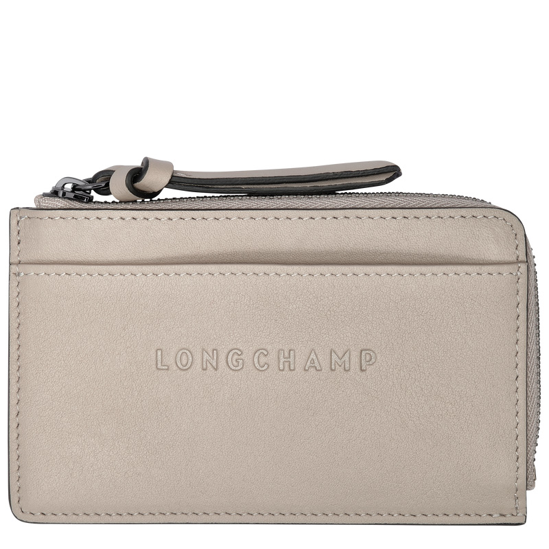 Porta Cartão Longchamp 3D Card holder Feminino Clay | LC-LPTU5296