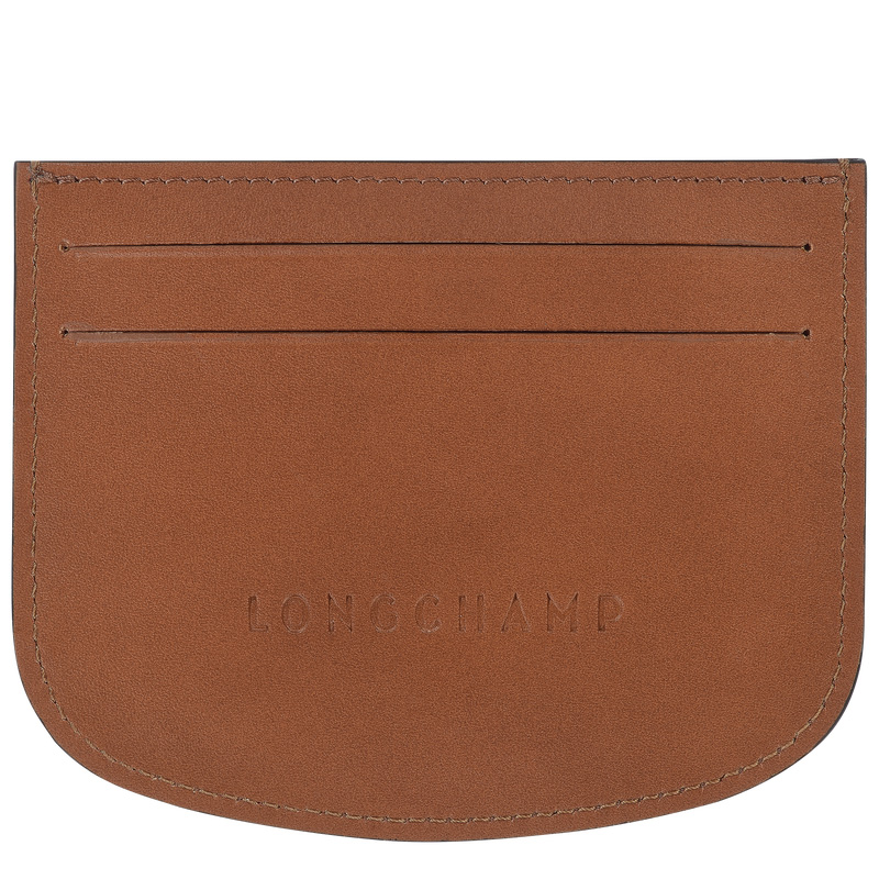 Porta Cartão Longchamp Épure Card holder Feminino Cognac | LC-EAHS0444
