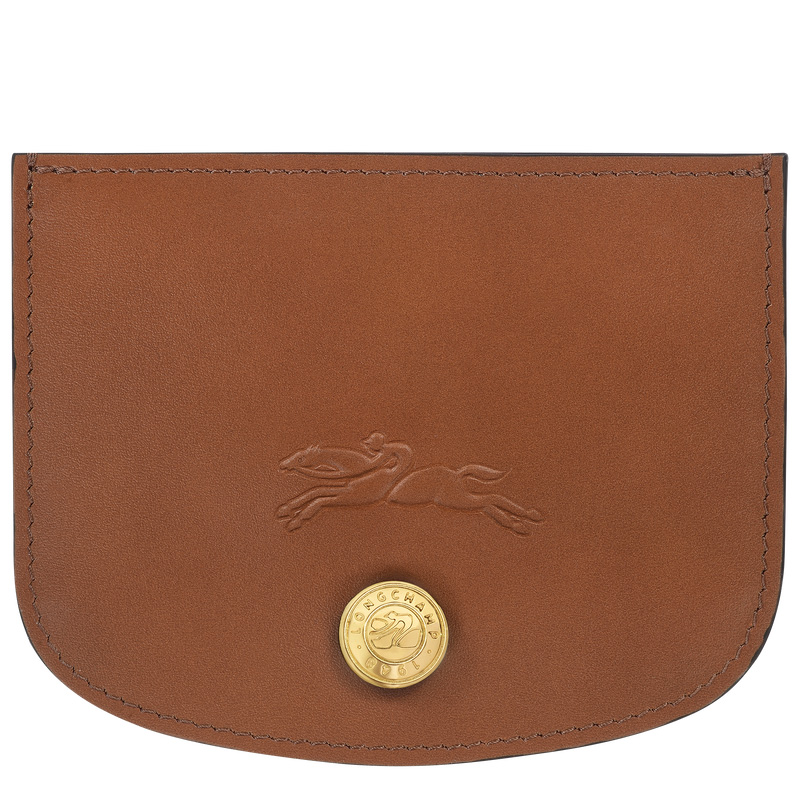 Porta Cartão Longchamp Épure Card holder Feminino Cognac | LC-EAHS0444