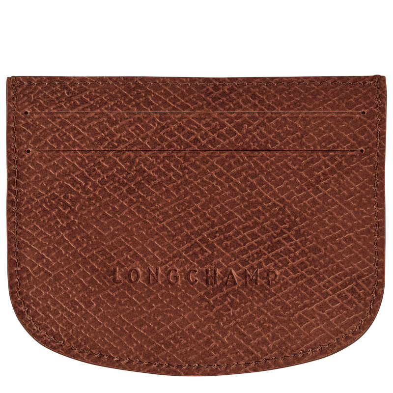 Porta Cartão Longchamp Épure Card holder Masculino Marrom | LC-OJGN3697