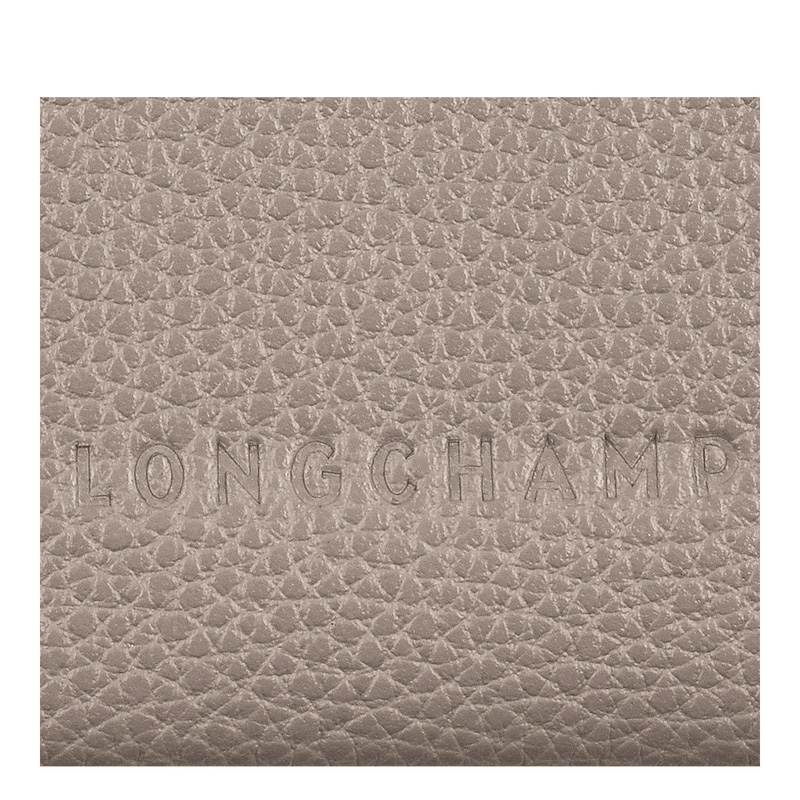 Porta Cartão Longchamp Le Foulonné Card holder Feminino Turtledove | LC-CAJD3273