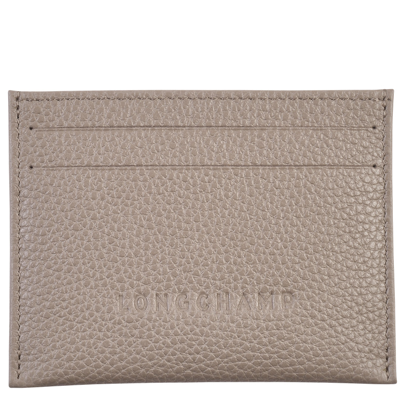 Porta Cartão Longchamp Le Foulonné Card holder Feminino Turtledove | LC-CAJD3273