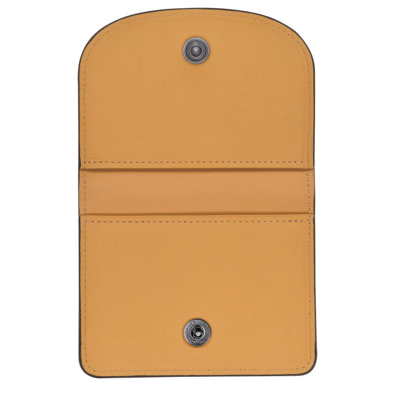 Porta Cartão Longchamp Le Pliage Xtra Card holder Feminino Honey | LC-KZWM1083