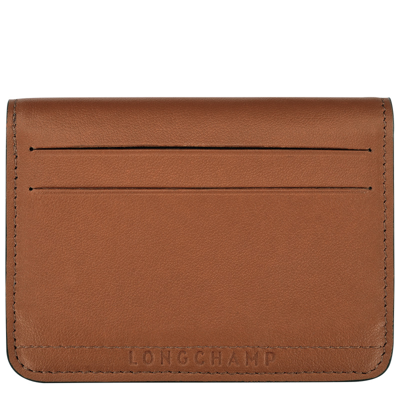 Porta Cartão Longchamp Le Pliage Xtra Card holder Feminino Cognac | LC-DUMB4331