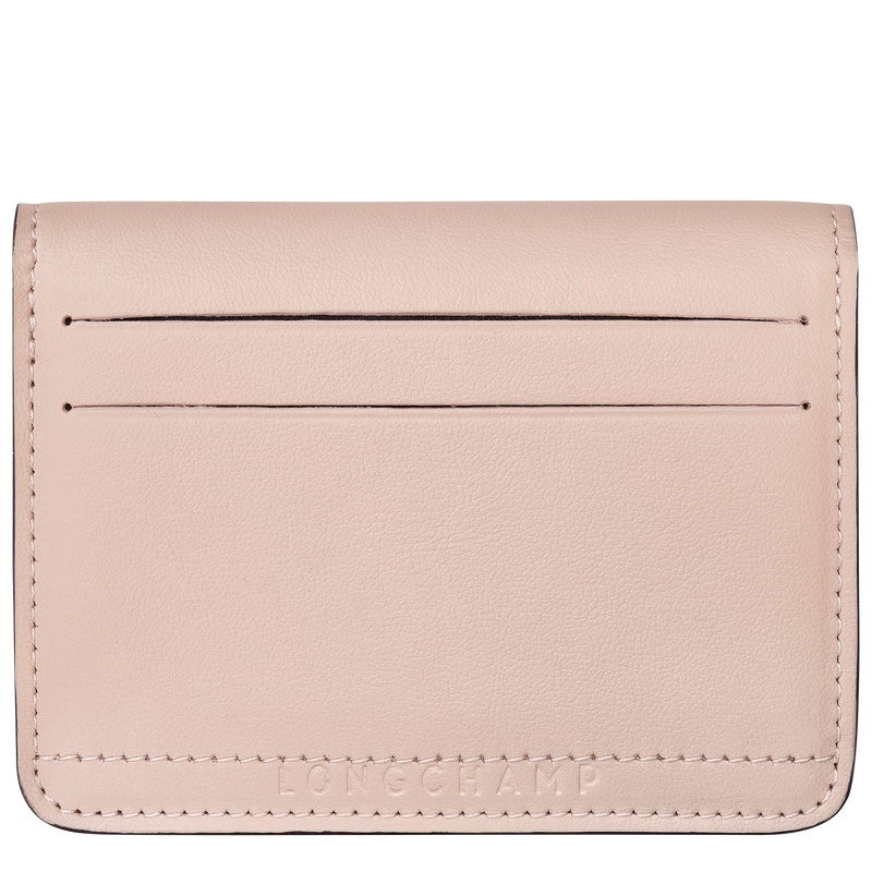 Porta Cartão Longchamp Le Pliage Xtra Card holder Feminino Nude | LC-ZWJK8055