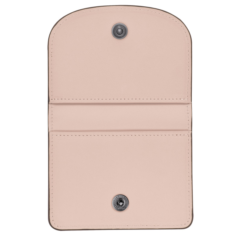 Porta Cartão Longchamp Le Pliage Xtra Card holder Feminino Nude | LC-ZWJK8055