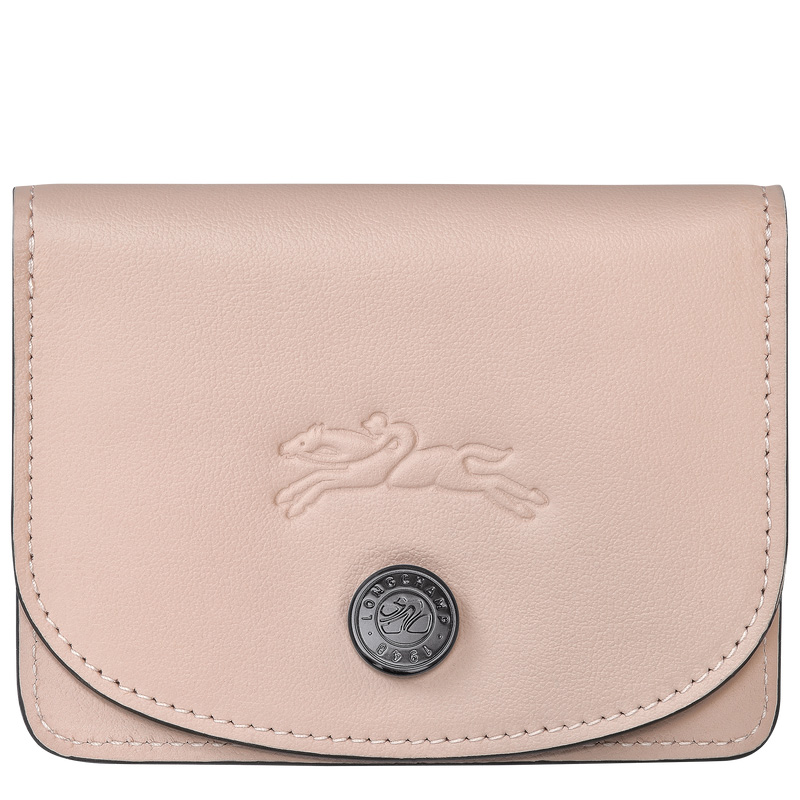 Porta Cartão Longchamp Le Pliage Xtra Card holder Feminino Nude | LC-ZWJK8055