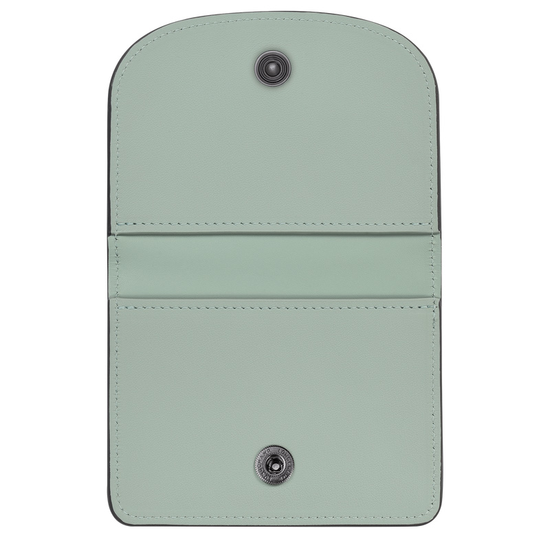 Porta Cartão Longchamp Le Pliage Xtra Card holder Feminino Vervain | LC-SCTO5376