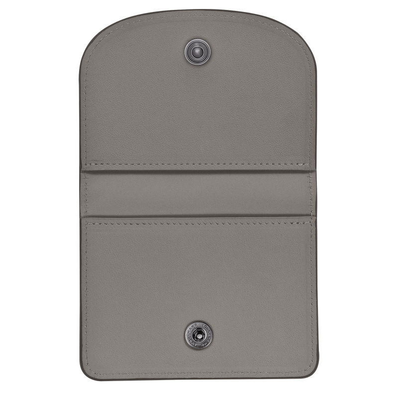 Porta Cartão Longchamp Le Pliage Xtra Card holder Feminino Turtledove | LC-KRQB7724