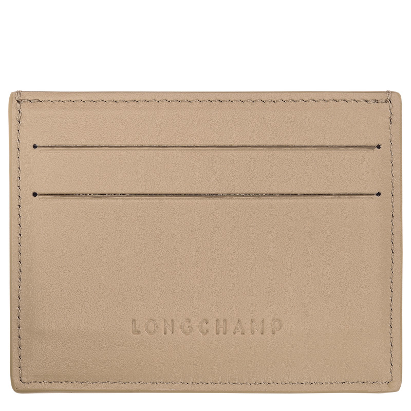 Porta Cartão Longchamp Le Roseau Card holder Feminino Root | LC-DIAX0784