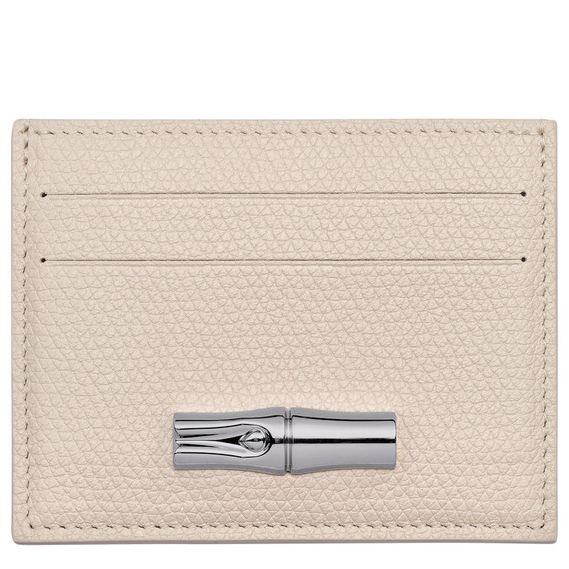 Porta Cartão Longchamp Le Roseau Card holder Feminino Paper | LC-OIFL1479