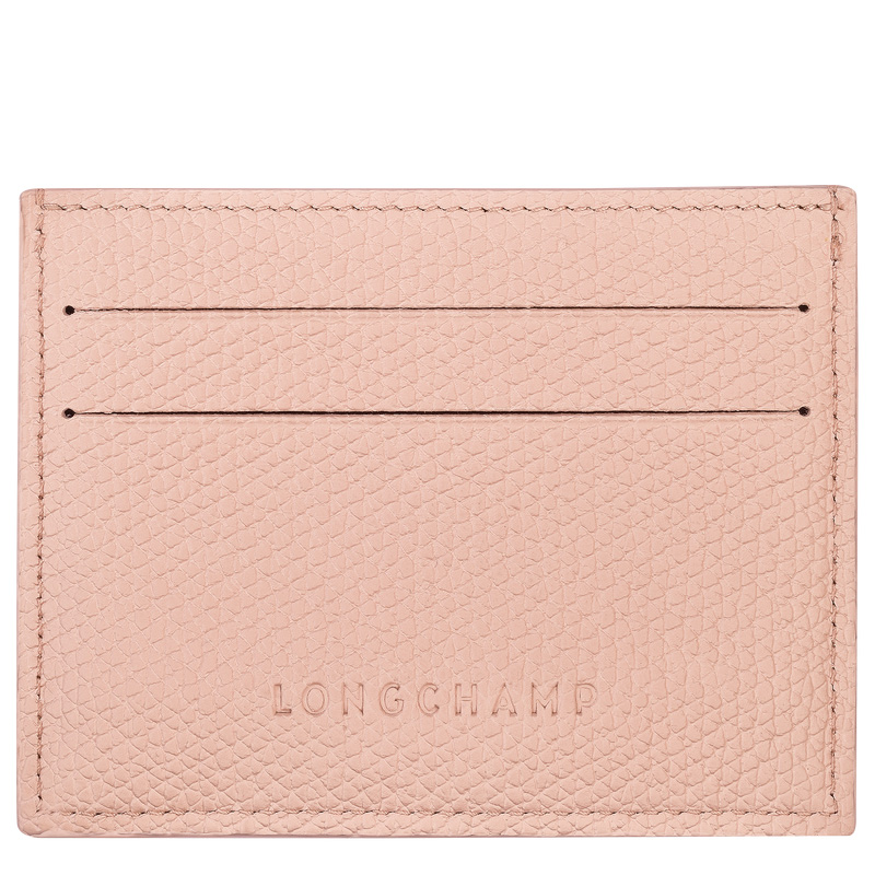 Porta Cartão Longchamp Le Roseau Card holder Feminino Ballerina | LC-XIEB3758