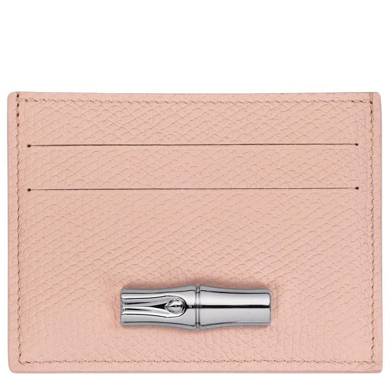 Porta Cartão Longchamp Le Roseau Card holder Feminino Ballerina | LC-XIEB3758