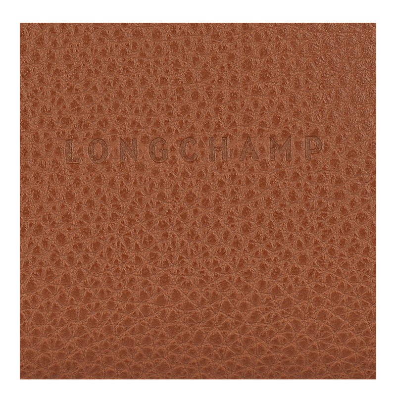 Porta Moedas Longchamp Le Foulonné Coin purse Feminino Caramel | LC-OPWS8558
