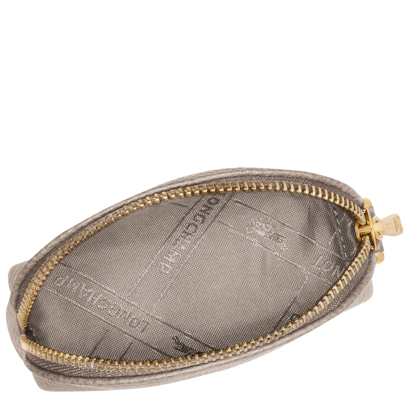 Porta Moedas Longchamp Le Foulonné Coin purse Feminino Turtledove | LC-EGIW2028