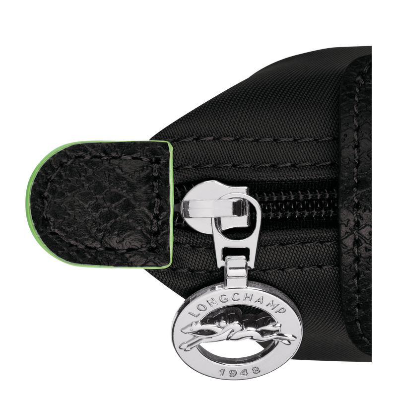 Porta Moedas Longchamp Le Pliage Green Coin purse Feminino Pretas | LC-JHHI7394
